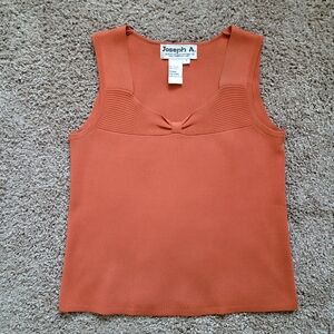 Joseph A Sleeveless Knit Shell